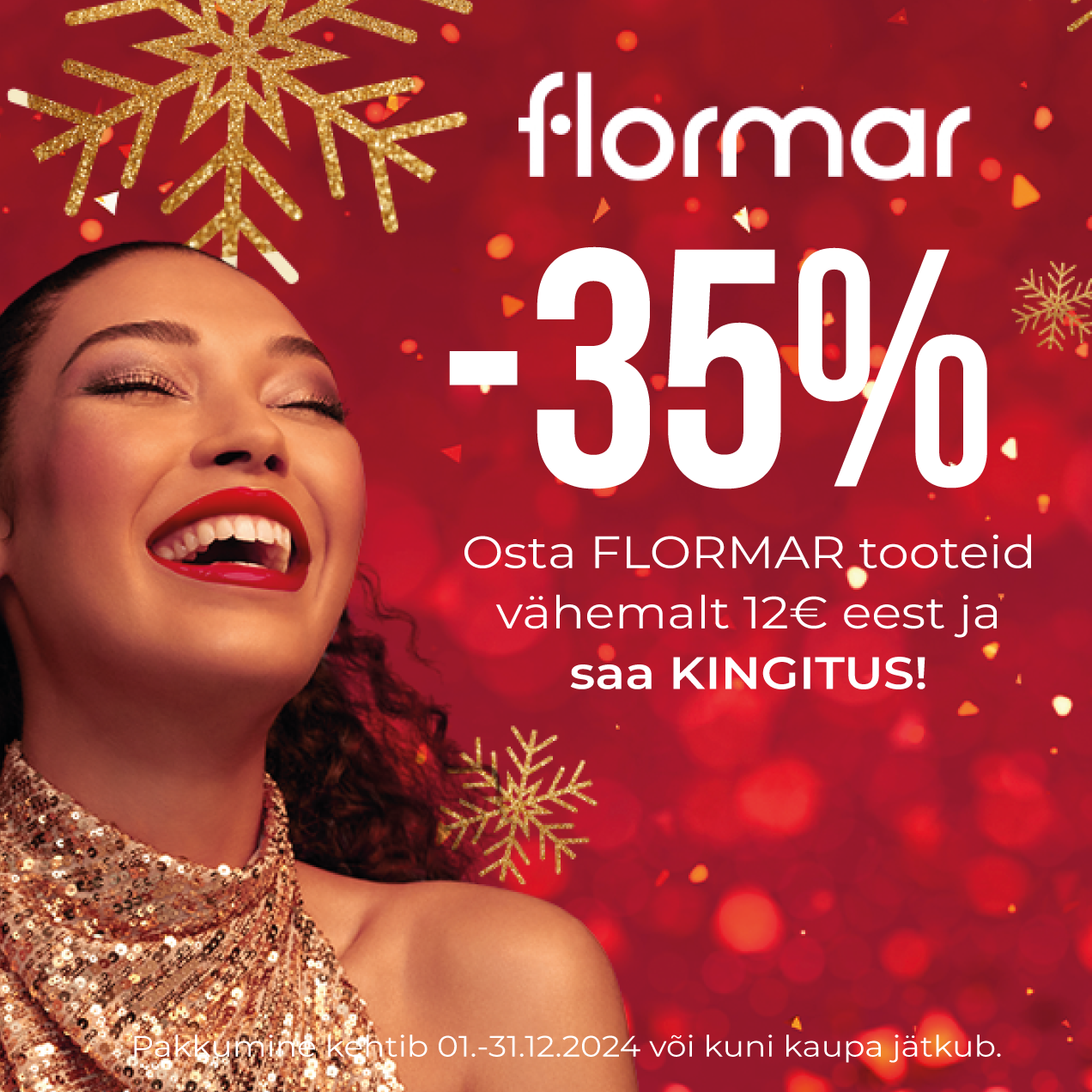 FLORMAR kosmeetikatooted – 35%!